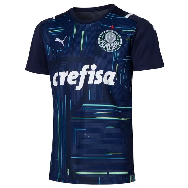Tailandia Camiseta Palmeiras Portero 2021 2022 Azul